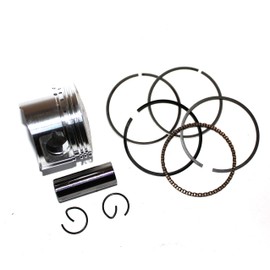 PISTON & PISTON RINGS SET Ø 50mm 90CC 139 QMA/QMB GY6 CHINESE SCOOTER MOPED PEACE BMS BAOTIAN BENZHOU YIBEN TAOTAO BAJA ZNEN JONWAY JMSTAR TANK JCL PEACE SUNL VIP ETC.