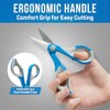 Jonard JIC-186 Kevlar Ergonomic Fiber Optic Cutter, 6" Length