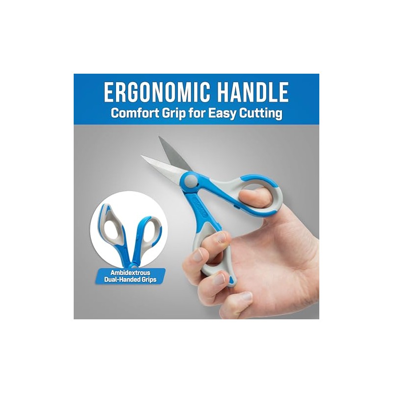 Jonard JIC-186 Kevlar Ergonomic Fiber Optic Cutter, 6" Length
