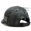 Kryptek Skull Hat Gray w/ US Flag side patch Tactical