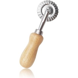 Premium Pasta Maker | Roller and Ravioli Cutter | Precision Cutting with Zinc Alloy and Solid Wood Handle Ideal for Home Cooking Unique Maker Pasta Cutter Wheel Perfect for Pasta Lovers，Accessories