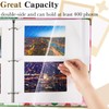Chuangdi 200 Pcs Photo Album Pages 9 x 11 Inch