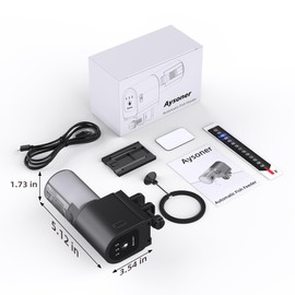 Aysoner Automatic Fish Feeder for Aquarium: Fish Food Vacation Feeders - Small Auto Dispenser for Feeding Betta Turtle Tank