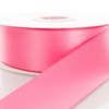 Satin Ribbon 50 yards Single Face Ribbon 1.5”:_Black