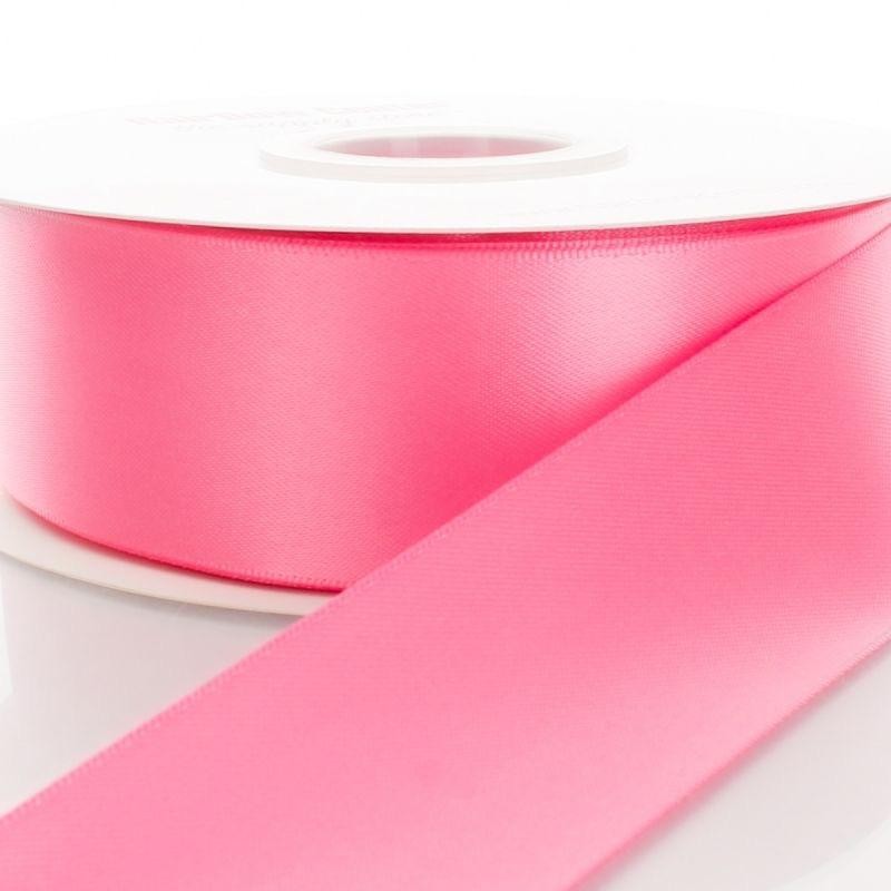 Satin Ribbon 50 yards Single Face Ribbon 1.5”:_Black