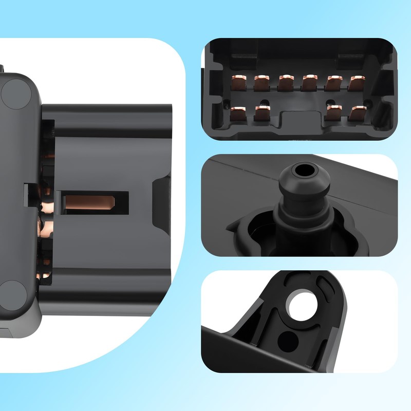 Power Seat Control Switch 8 Way 87066-4HA0A Compatible with Nissan