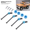Metal Driveshaft Assembly Hex Wheel Hubs Combiner CVD for Traxxas