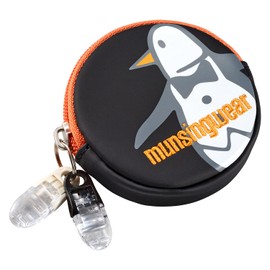 Munsing Wear MQCXJX01 BK00 Putter Cover Catcher (ENVOY) Tee Holder, Penguin Accessories, Keychain, Cute, Golf, Black, BK00 (Black)
