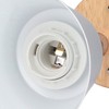 Wall Sconces Modern Minimalist Style Wood Art Decorative Grey Wall