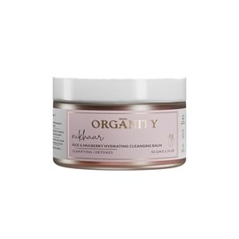 Organity Rice and Mulberry Hydrating Cleansing Balm, 1.76 oz, Clarifying, Detoxes