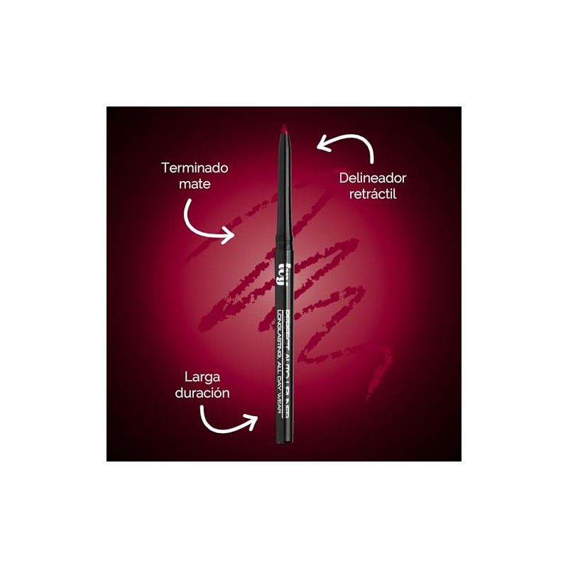 IVY Perfect Auto Delineador de Labios, Retráctil, Larga Duración 16