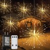 Dreamworth 10 Pcs Total 1000 LED Firework Copper Wire Lights,