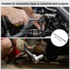 sourcing map 1/4" 1/2" Drive Socket Extension Bar Set Spring
