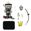 150BT EBZ8000 Carburetor Kit for Husqvarna 350BT 150BT Red Max