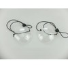 DADADEFEIJI 2 Pcs Porous Transparent Eye Mask Ventilation Transparent Eye