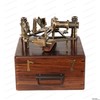 US HANDICRAFTS 8 Inch Maritime Antiques Marine Captain Sextant -