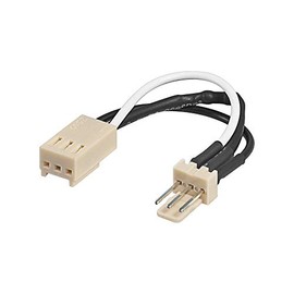 Wentronic 3 Pin Plug to 3 Pin Jack S-16 FAN ADAP Cable 12V to 5V Aerator Voltage Adapter Cable