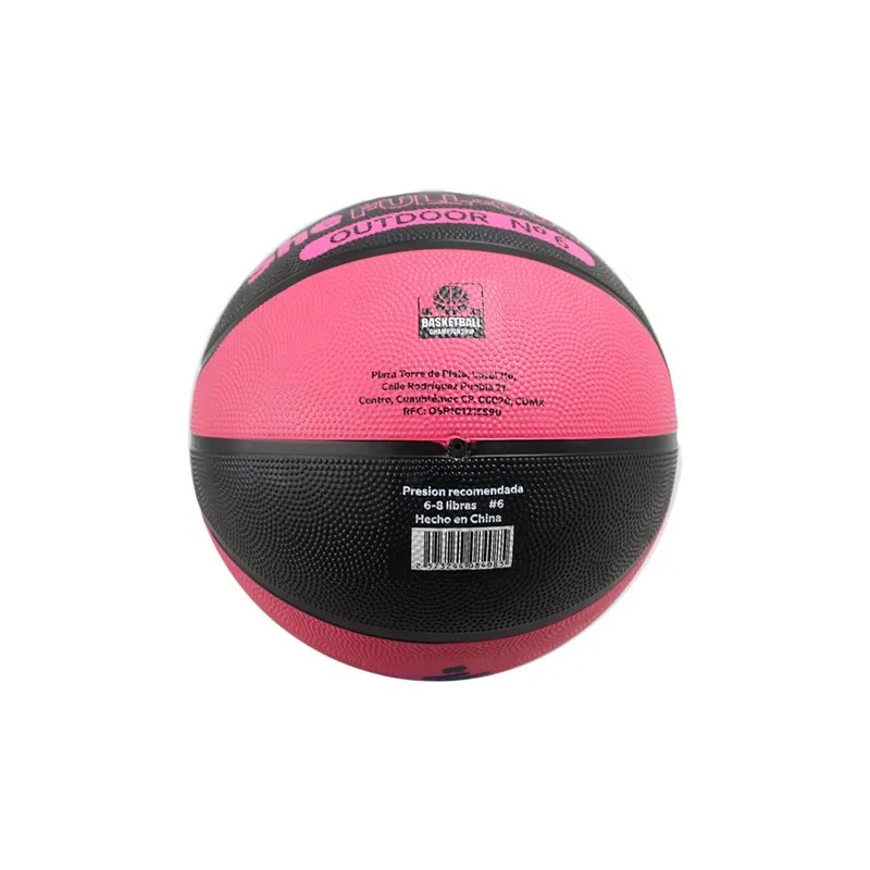Balon Oka Basquet Full-color Outdoor Rosa # 6