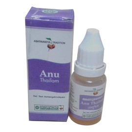 Pack of 6 - Anu Thailam - 10ml by Vaidyaratnam
