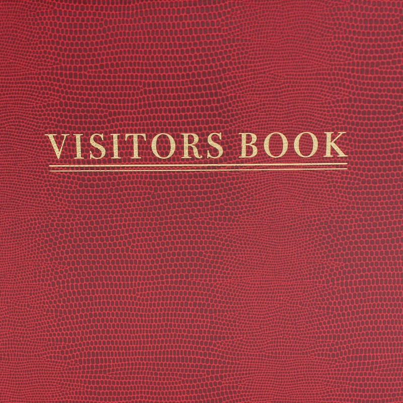Delux Visitor Book 76 Pages for Business Office Hotels Guest