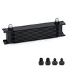 PQY AN10-10AN Stacked Plate Oil Cooler 6AN 8AN Adapter Universal