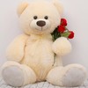 MorisMos Giant Teddy Bear Stuffed Animal 3ft, 36in Large Teddy