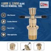 MOTOCOCHE 15mm & 22mm Olive Puller Removal Tool, Solid Brass
