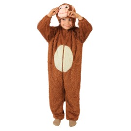 Foxxeo Foxxeo 10277 | Affenkostüm Kostüm Affe für Kinder Größe: 110/116