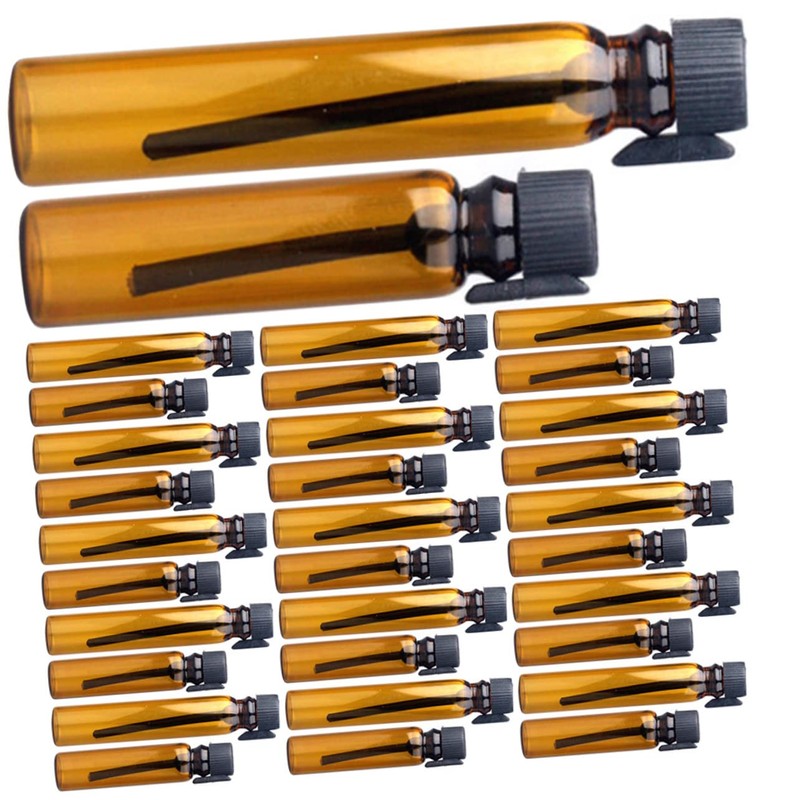 DOITOOL 3sets Roller Bottles for Essential Oils 1ml 2ml Sub