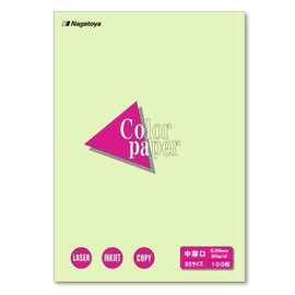 Nagatoya Shoten Color Paper Na-4206 B5 Medium Thickness, 100 Sheets
