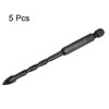 HARFINGTON 5pcs Masonry Drill Bits, 7mm Concrete Drill Bit 1/4"