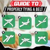 MYCRITEE Taekwondo Uniform Belt for Women - 86.6" Judo Belt