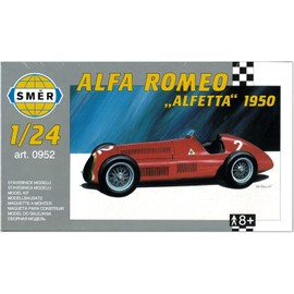 セマー Semar SMC24952 1/24 Alfa Romeo Alfetta 1950 Plastic Model, Molded Color