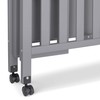 DaVinci Dylan Folding Portable 3-in-1 Convertible Mini Crib and Twin
