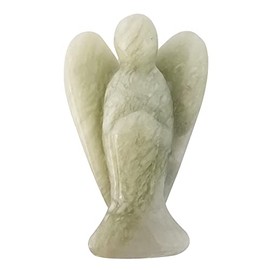 Lovionus89 Lovionus89 Natrlich Neuer Achat W?chter Engel Statue, Handgeschnitzt Stein Heilung Kristall Tasche Figuren Dekoration, 5CM