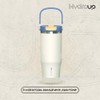 HYDROUP 36 oz Water Bottle with 2-in-1 Multifunctional Lid –