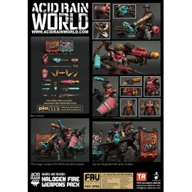 Toys Alliance Limited Acid Rain: FAV-AP04 Halogen Fire Weapon 1:18 Scale Action Figure Accessory Set