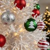 HipTree Shatterproof Red Green White Christmas Ornaments Tree Decorations