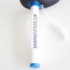 bevo Vertriebs GmbH PO-0181035 4260353191336 Pool Thermometer Black Whale, Approx.
