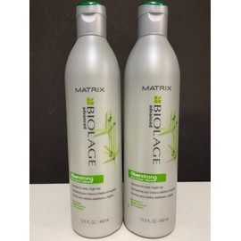 Matrix Biolage Advanced Fiber Strong Shampoo For Weak, Fragile Hair -2 Pack/13.5