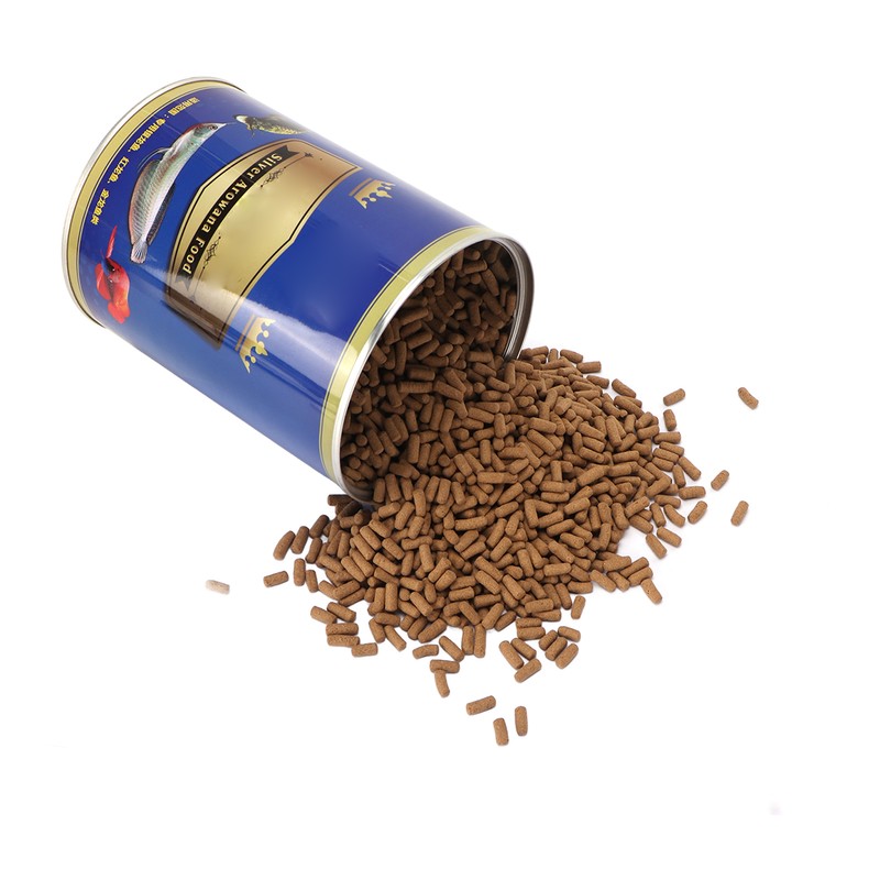 2 Cans Arowana Fish Food Natural Ingredients High Protein Fish