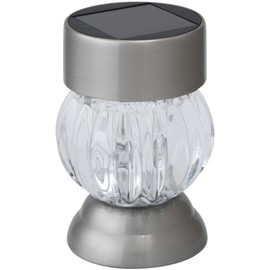 Takasho LGS-94 Garden Light, Solar Crystal Light, 2 Way, White & Rainbow