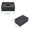 PU Leather Tissue Box Household Office Rectangular Tissue Box with