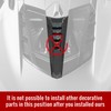 Bracingo Upgraded Rear Engine Bay Vent Cover Trim fit for