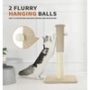 Made4Pets Cat Scratching Post 33", Tall Scratching Posts for Indoor