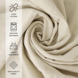 ZUPERIA Canvas Drop Cloth (Size 4 x 10 Feet - Pack of 2) - Pure Cotton Painters Drop Cloth for Painting, Furniture & Floor Protection - All Purpose Thick Canvas tarp with Double Stitched Edges
