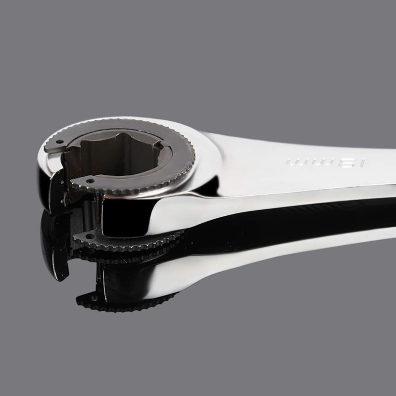 1Pcs 17mm Double Open End Tubing Wrench Chrome Vanadium Steel