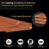 Hiware 4 Pieces Extra Large Wooden Cutting Boards Set- Bamboo