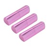 3pcs Empty Lipstick Tubes Trilateral Shaped DIY Lip Balm Container