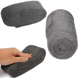 Citystores® LB 00 Superfine Steel Wool Superfine Steel Wool For Cleaning Polishing And Finishing Ideal For Wood Metal Glass And More 250g